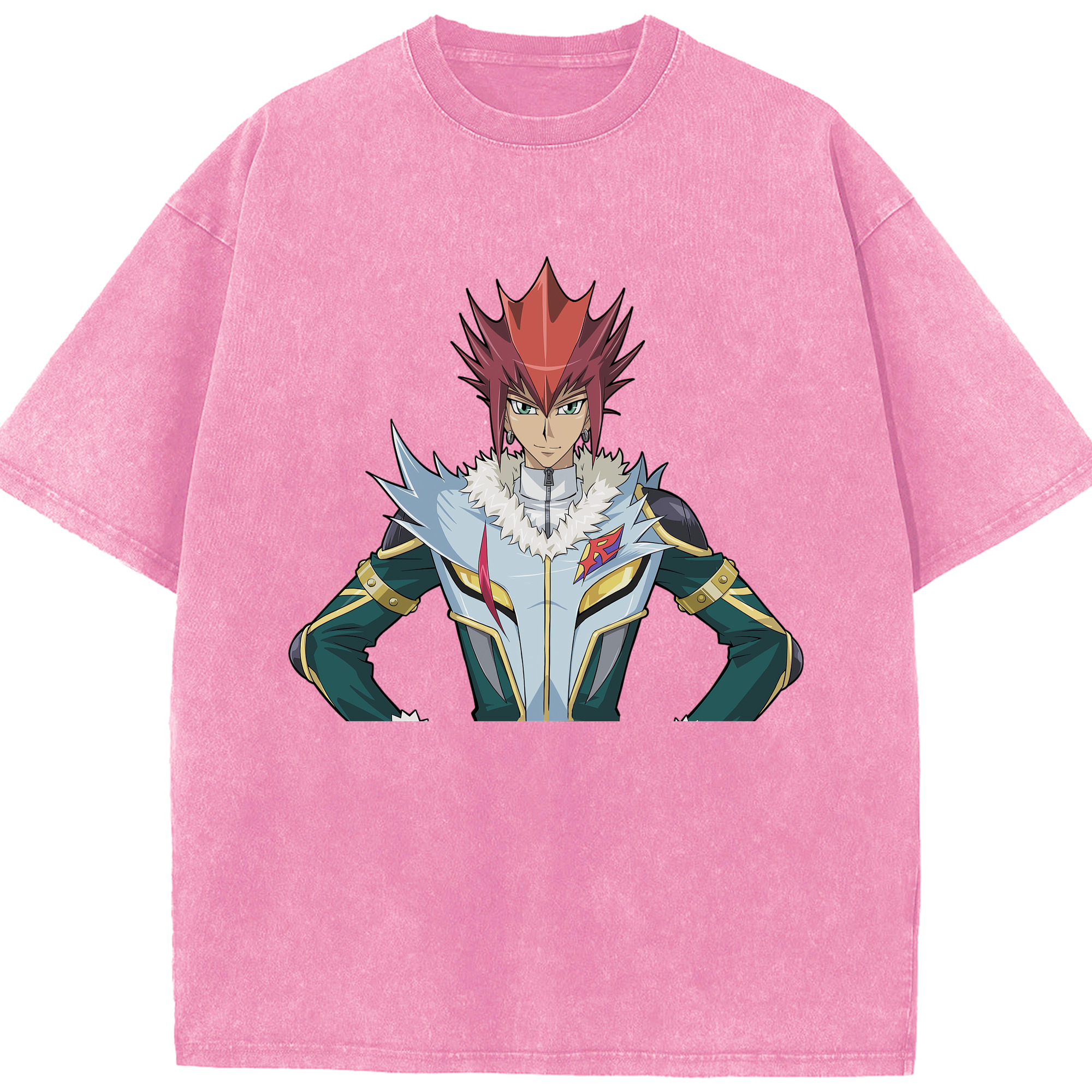 （画像用） 遊☆戯☆王 Yu-Gi-Oh! 綿100% ヴィンテージ風 半袖Tシャツ（フロントプリント）